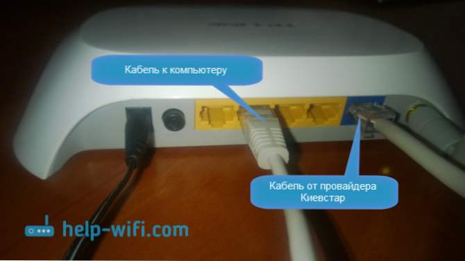 Domáce Internet Kyivstar nastavenie Tp-Link router (TL-WR741ND, TL-WR841ND)