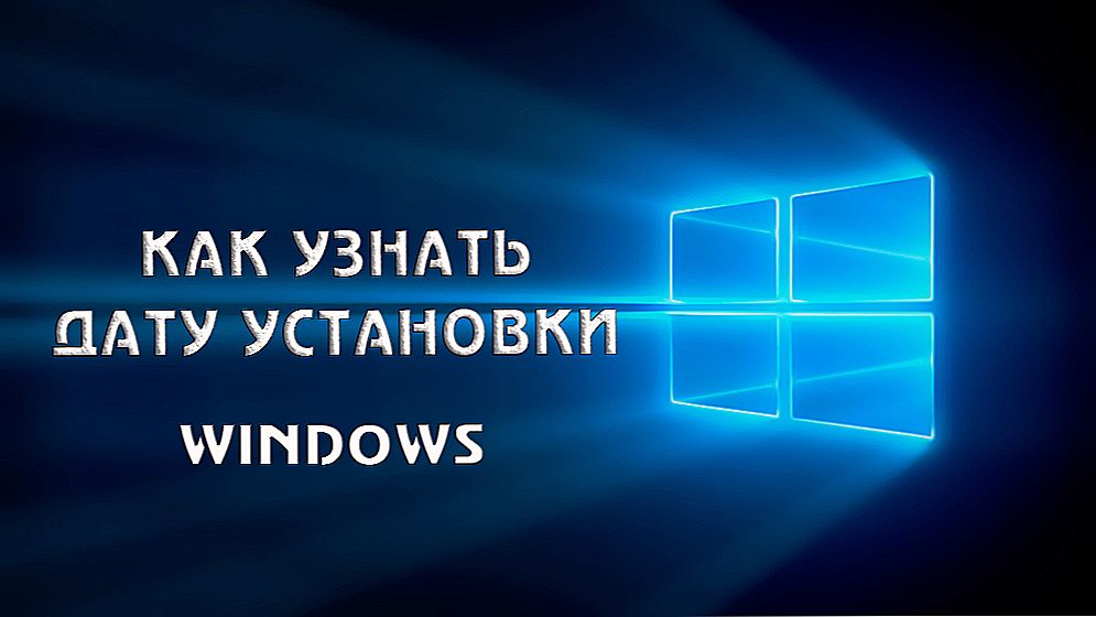 Gdje vidjeti datum instalacije sustava Windows