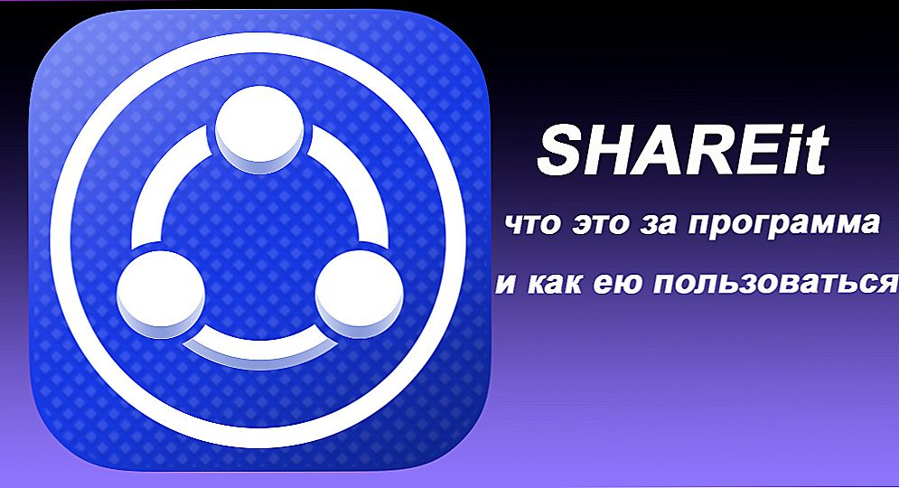 Використання програми SHAREit