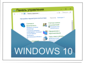 Kako otvoriti upravljačku ploču u sustavu Windows 10 i dodati je na izbornik radne površine i pokrenuti