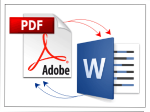 Як перевести PDF в формат документа MS Word