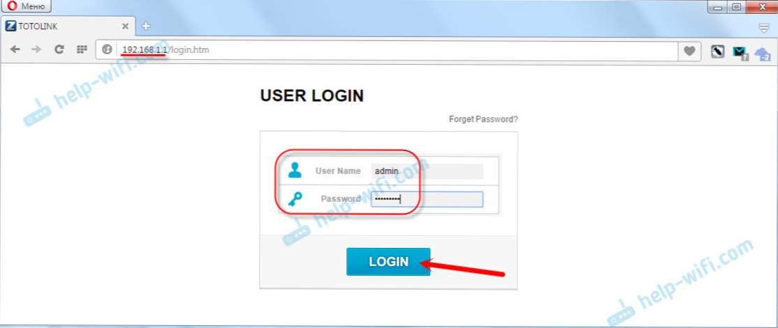 Як поміняти (поставити) пароль на роутер Totolink