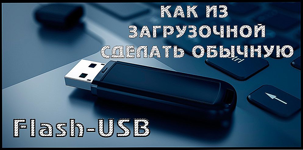 Ako vytvoriť bežnú USB flash disk