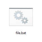 Як створити bat файл в Windows
