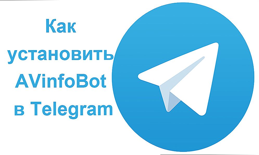 Ako nainštalovať a používať AVinfoBot v messenger "Telegram"