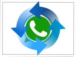 Як відновити повідомлення в WhatsApp