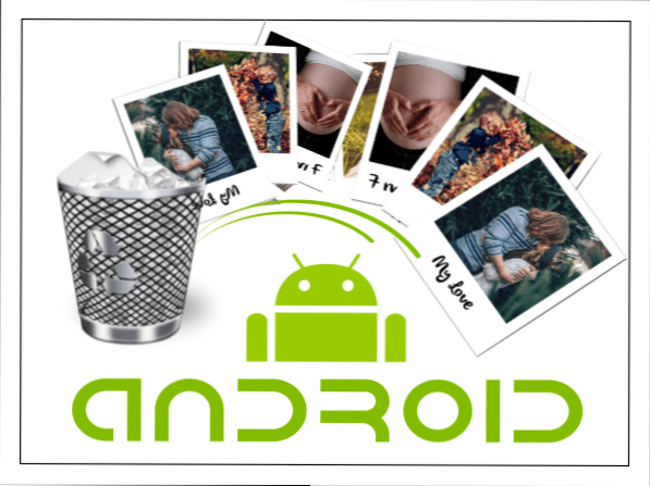 Ako obnoviť odstránené fotografie z telefónu v systéme Android
