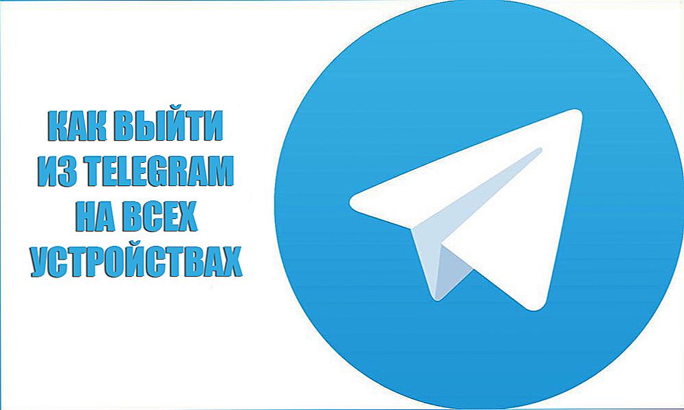 Prawidłowe wyjście z aplikacji "Telegram" ze wszystkich urządzeń