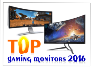 Najlepšie monitory pre hranie hier 2016
