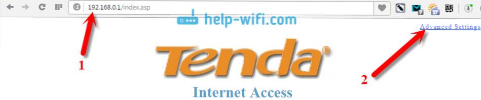 Zmena hesla na smerovači Tenda. Zmena hesla pre sieť Wi-Fi a prístup k nastaveniam