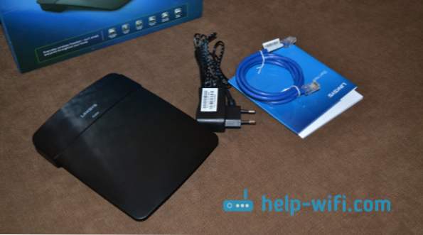 Konfigurácia Linksys E1200 - pripojenie, konfigurácia siete Internet a siete Wi-Fi