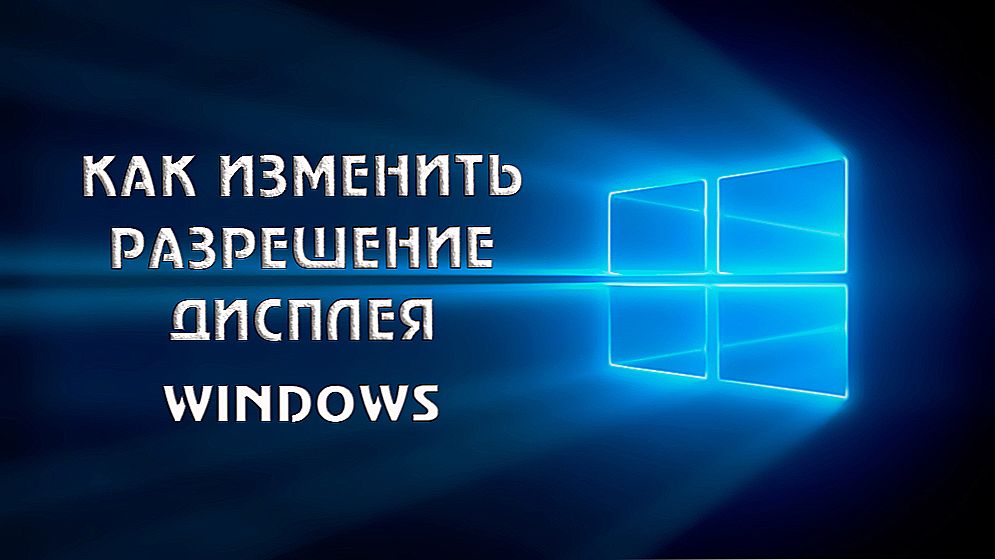 Postavljanje razlučivosti zaslona u sustavu Windows