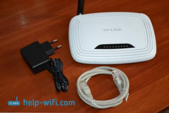 Konfigurácia zariadenia TP-Link TL-WR741ND. Pripojenie, nastavenie Wi-Fi