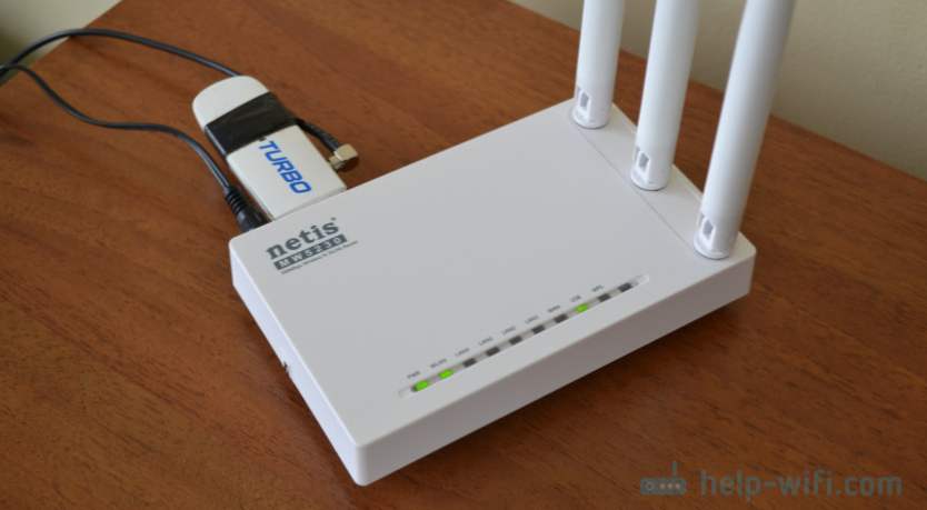 Konfiguriranje USB 3G / 4G modema na usmjerivaču Netis MW5230