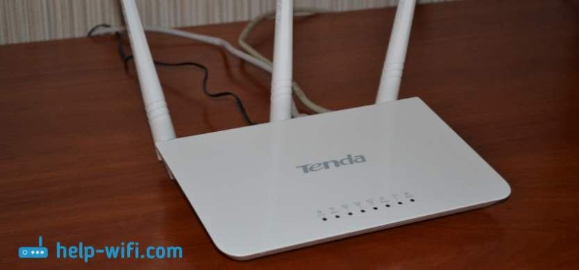 Konfigurácia smerovača Wi-Fi Tenda F3