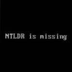 NTLDR is missing