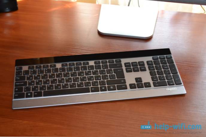 Огляд і фотографії клавіатури Rapoo E9270p 5GHz Wireless Ultra-Slim (Silver)