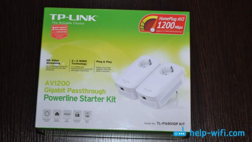 Powerline TP-Link TL-PA8010P KIT adaptér prehľad a nastavenie, alebo ako to urobiť bez kladenia sieťového kábla