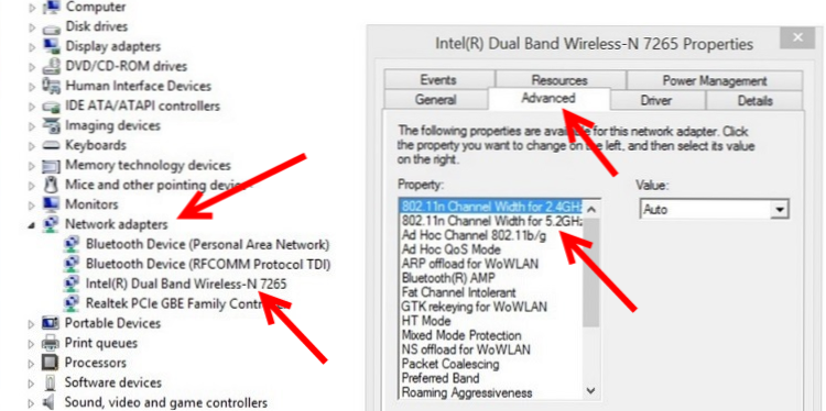 Prečo laptop, smartphone alebo tablet nevidia sieť Wi-Fi s frekvenciou 5 GHz