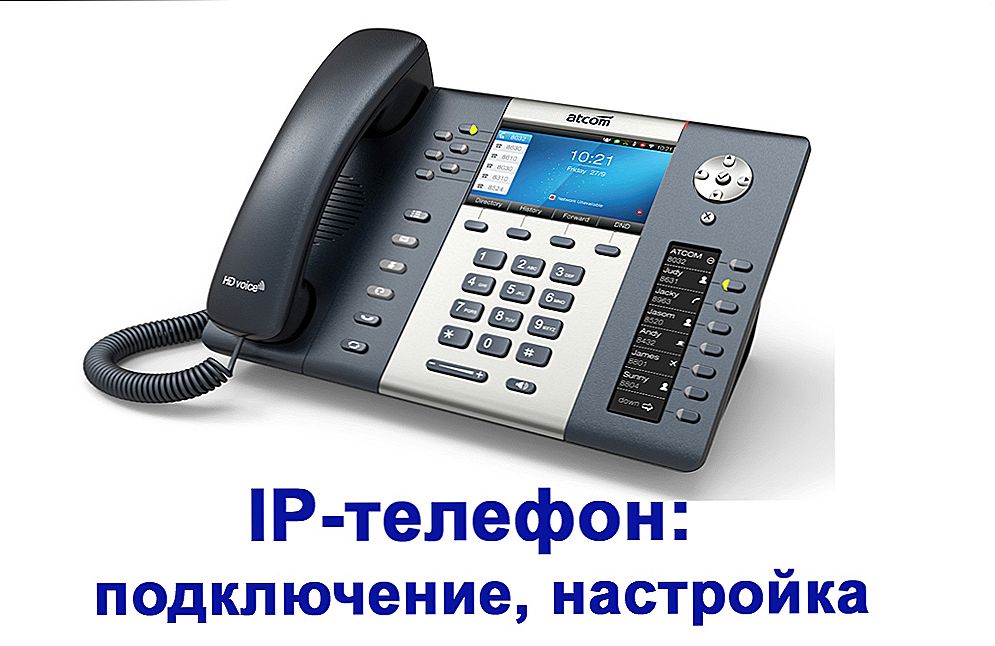Povežite se i konfigurirajte IP telefon