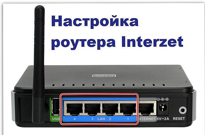 Pripojenie a konfigurácia smerovača Interzet