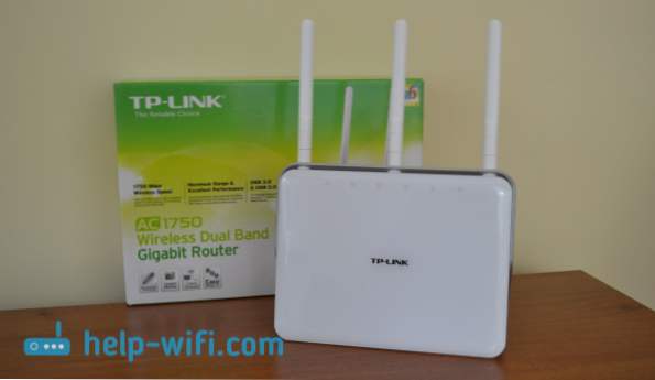 Pripojenie a konfigurácia smerovača Wi-Fi TP-LINK Archer C8 a Archer C9