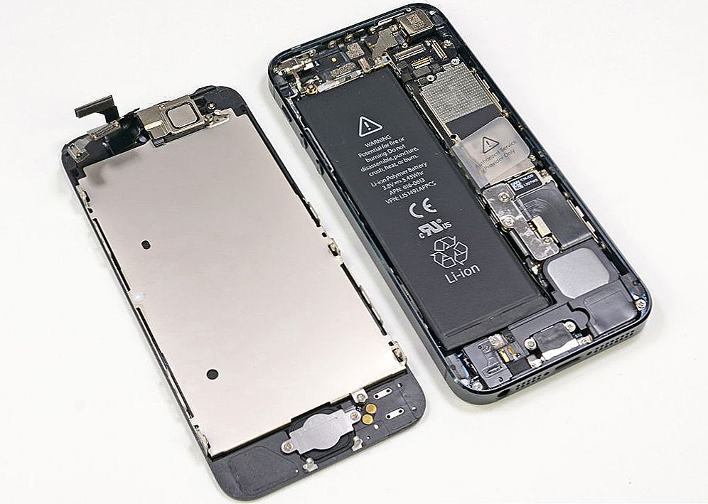 Kompletná demontáž zariadenia iPhone