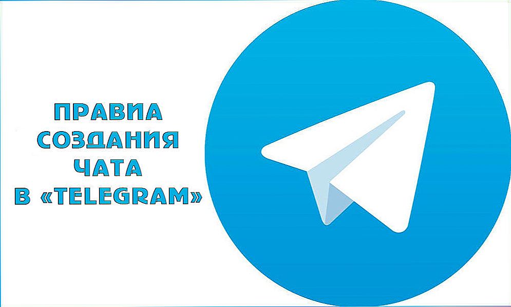 Правила створення чату в "Telegram"