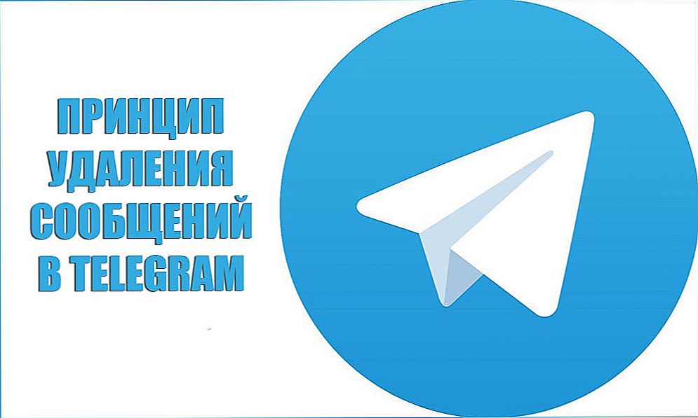 Принцип видалення повідомлень в "Telegram"