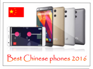 Pięć najlepszych chińskich smartfonów w 2016 roku
