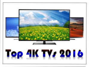 П'ятірка кращих 4K телевізорів 2016 року зі діагоналлю від 50 дюймів