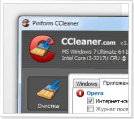Робота з програмою CCleaner. Очищаємо систему, реєстр і список автозавантаження за допомогою CCleaner