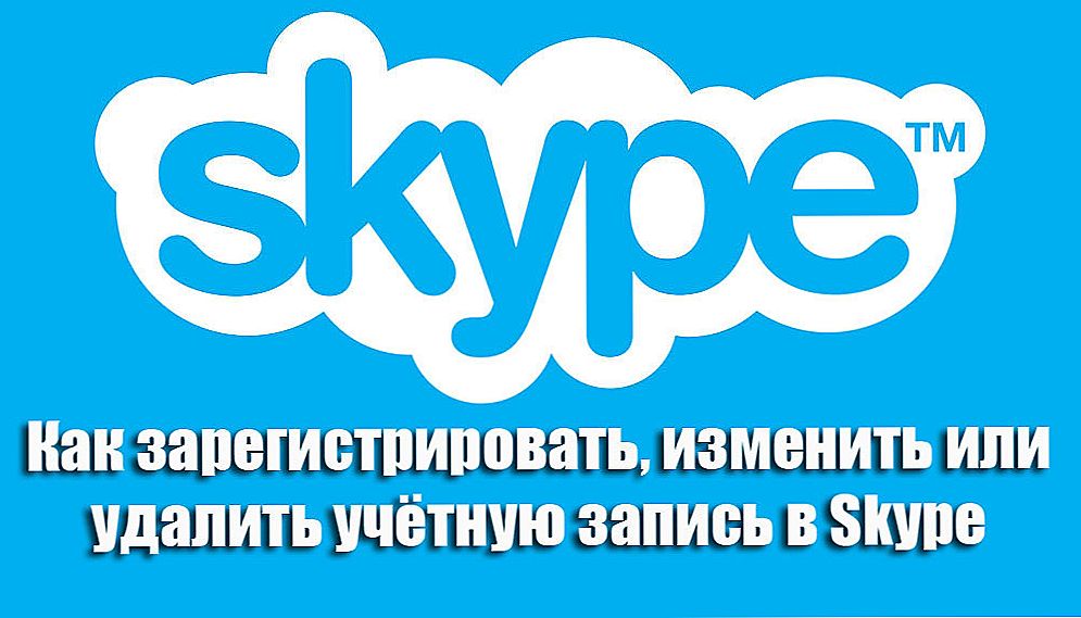 Реєстрація, редагування і видалення облікового запису Skype