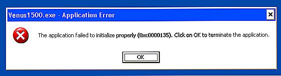 Рішення помилки 0xc0000135 Windows