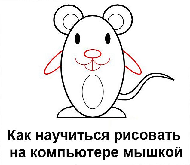Kreslenie myši na počítači
