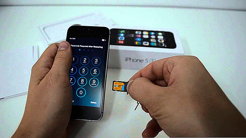 SIM karta a iPhone: ako vkladať, ťahať alebo orezávať