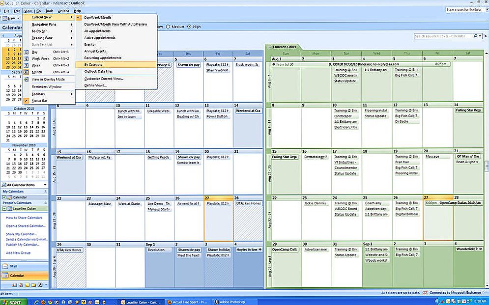 Синхронізація сторонніх календарів з Outlook