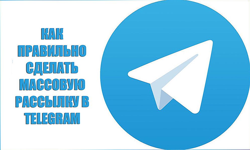Vytvorte hromadnú poštu v telegramu