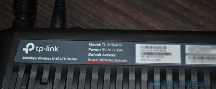 tplinkmodem.net - zadajte nastavenia modemu TP-Link. Ako sa prihlásiť s adminom?