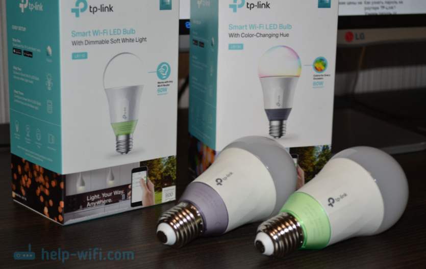 Smart žiarovky z pripojenia TP-Link, konfigurácie, správy