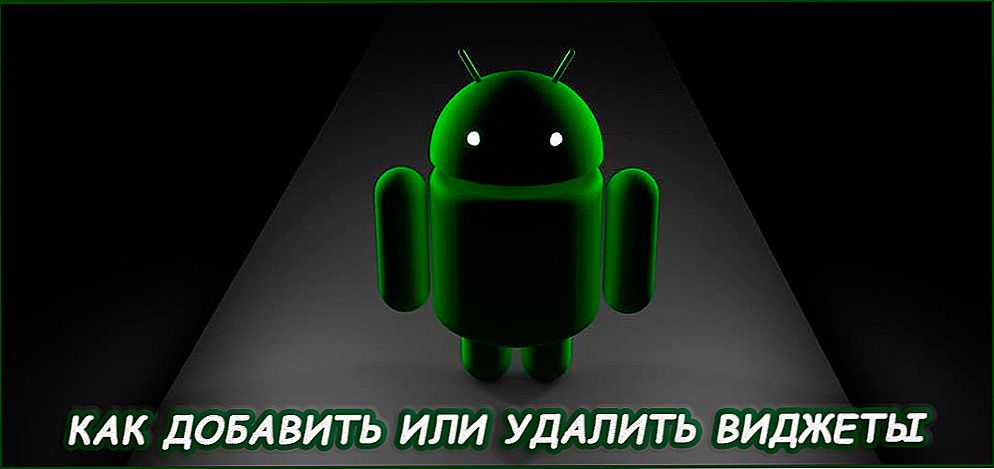 Inštalácia a odstránenie miniaplikácií v systéme Android