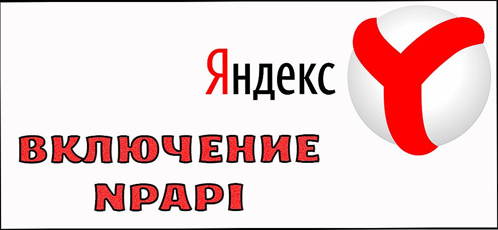 Omogućivanje NPAPI u Yandex pregledniku