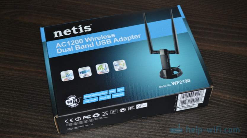 Wi-Fi adapter Netis WF2190 - pregled, upravljački programi, podešavanje