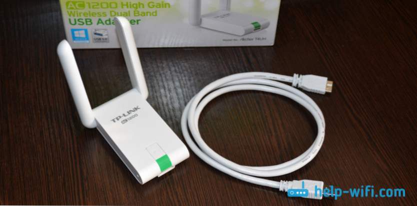 Wi-Fi adaptér TP-Link Archer T4UH pripojenie, nastavenie, inštalácia ovládača