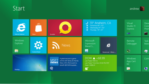 Systém Windows 8 zostane bez rozhrania Aero