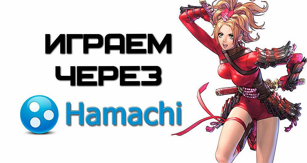 Konfigurácia hry Hamachi pre online hry