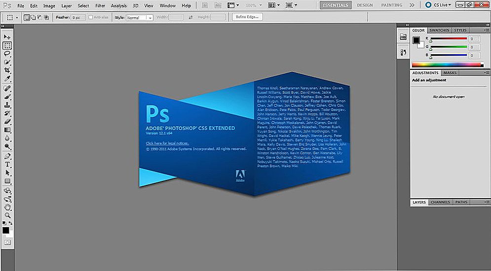 Rad s tekstom u Adobe Photoshopu: kako napraviti prekrasan natpis