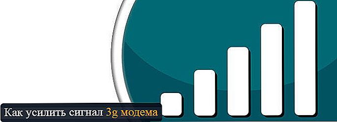 Zosilnenie signálu 3G alebo 4G modemu