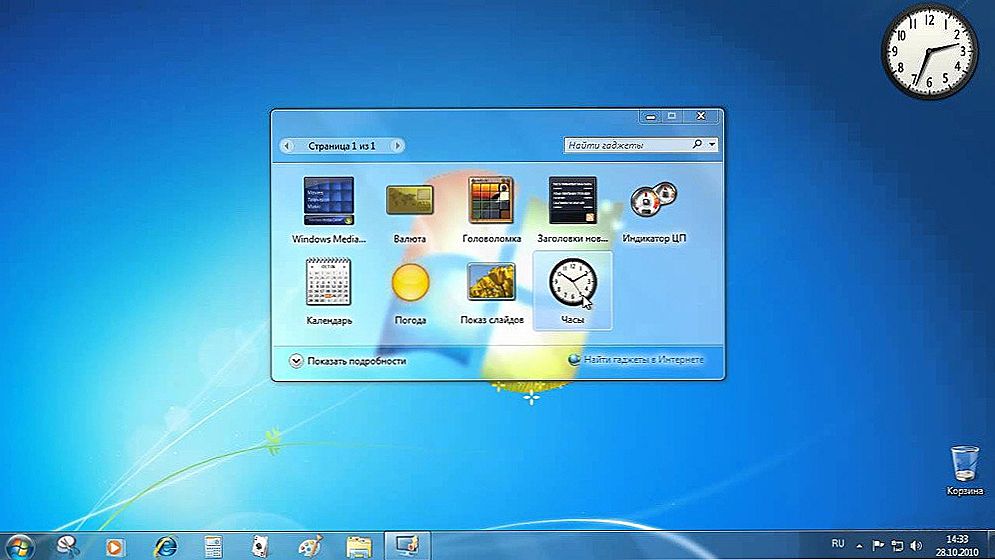 Inštalácia miniaplikácií na ploche v systéme Windows